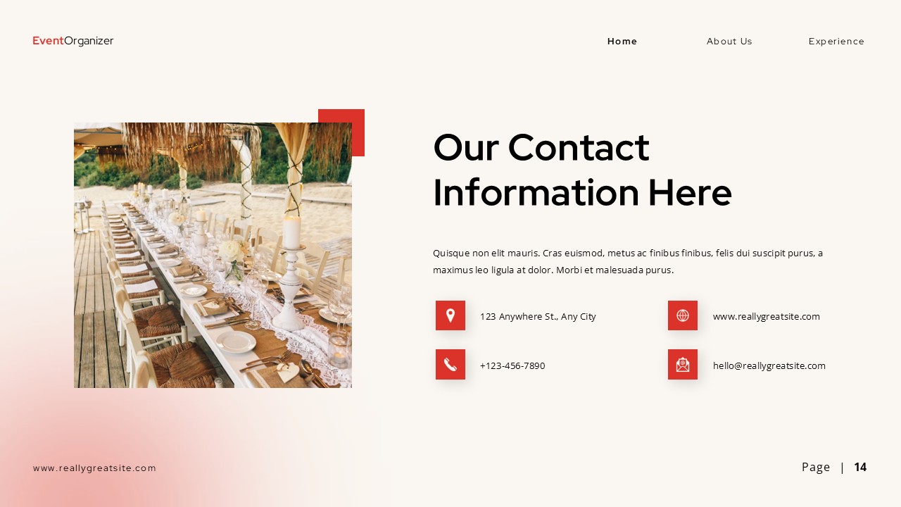 Event Organizer Keynote Presentation, Presentation Templates | GraphicRiver