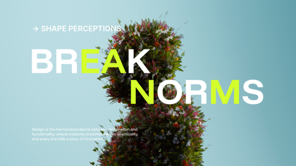 Bold Minimalistic Titles Titles template preview