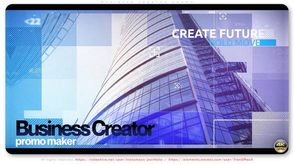 Business Creator Promo Openers template preview