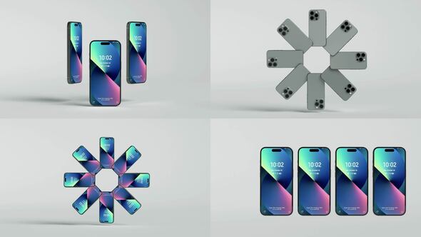 Phone Mockups Product Promo template preview