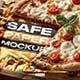 Food Safe Paper Mockups