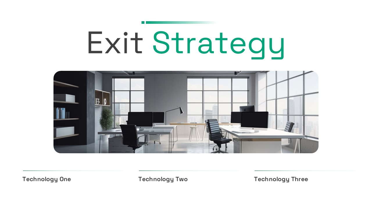 Exit Strategy Business, Presentation Templates | GraphicRiver