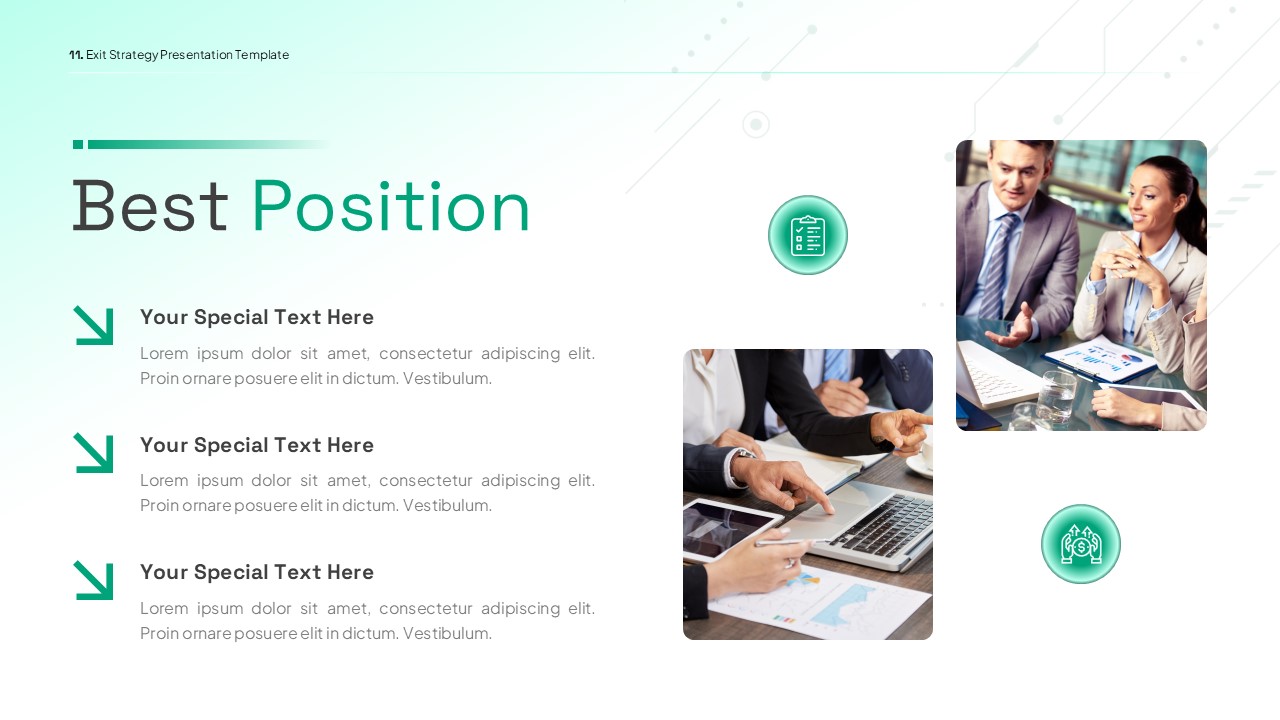 Exit Strategy Business, Presentation Templates | GraphicRiver