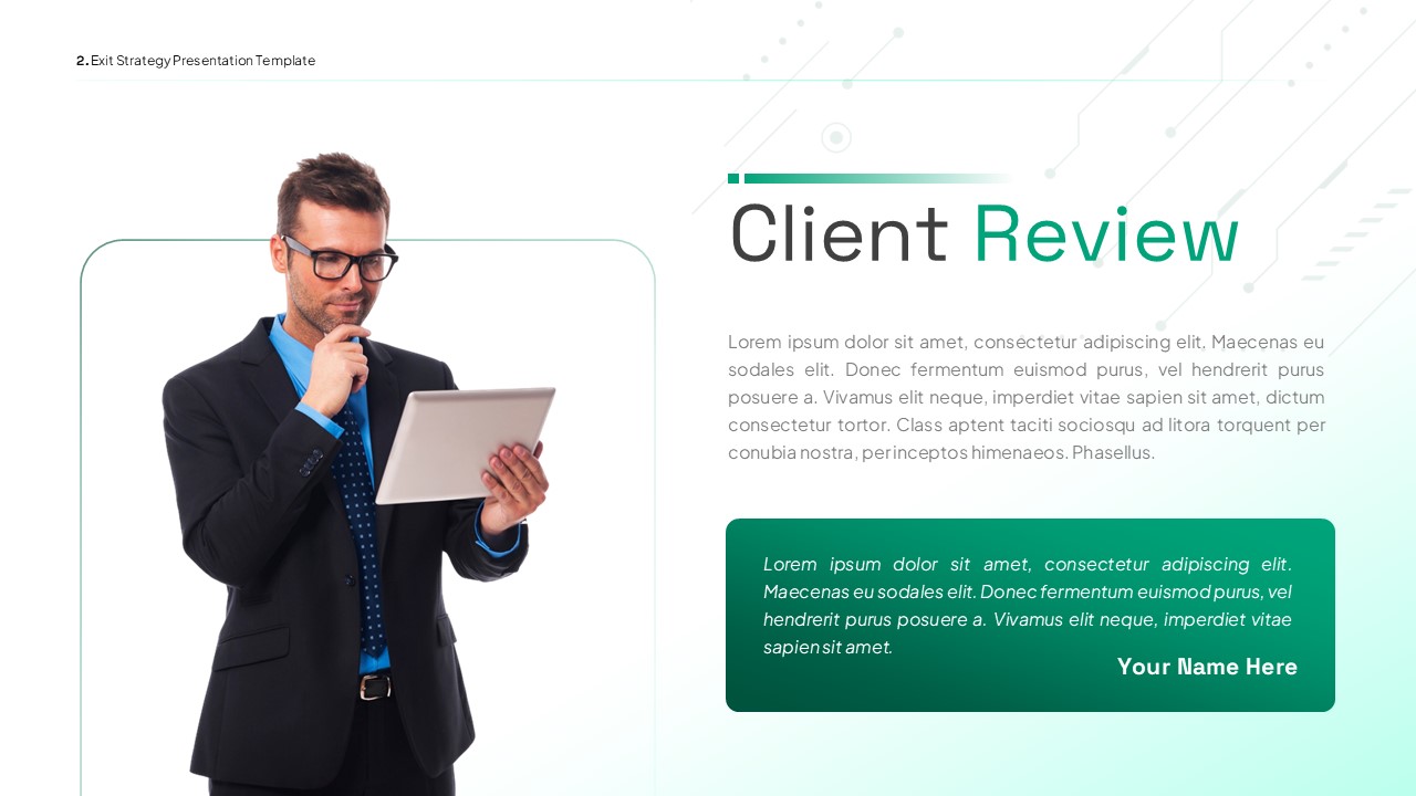 Exit Strategy Business, Presentation Templates | GraphicRiver