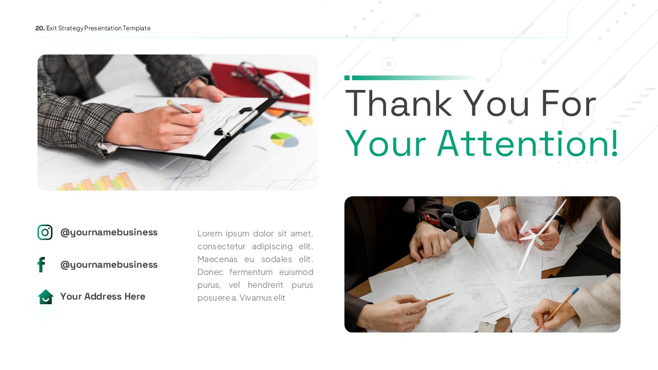 Exit Strategy Business, Presentation Templates | GraphicRiver