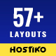 Hostiko - Hosting HTML & WHMCS Template With Isometric Design