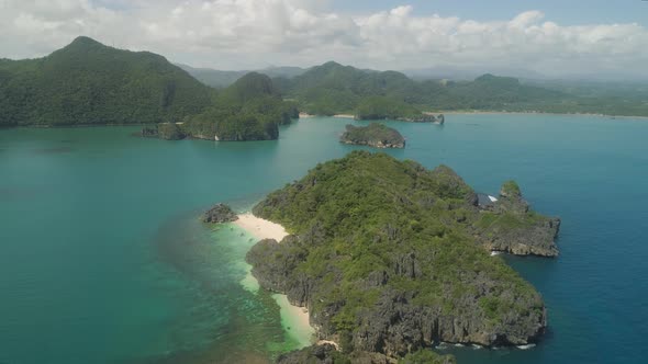 Seascape Caramoan Islands Camarines Sur Philippines alt
