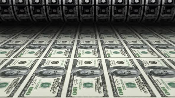Printing Dollar Bills Money Printing Process