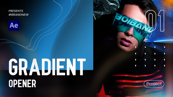 Gradient Opener Openers template preview