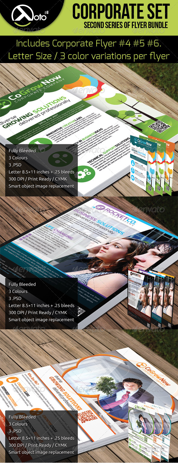 Corporate Flyer Set 2 - Corporate Flyers