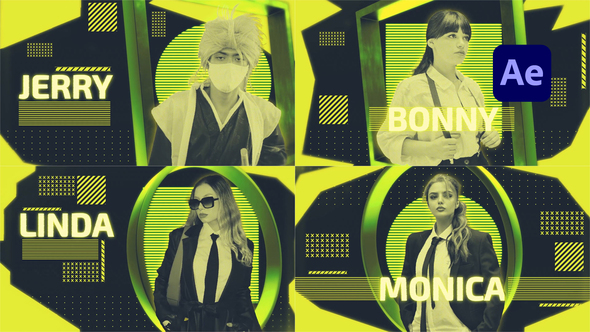 Strong Characters Openers template preview