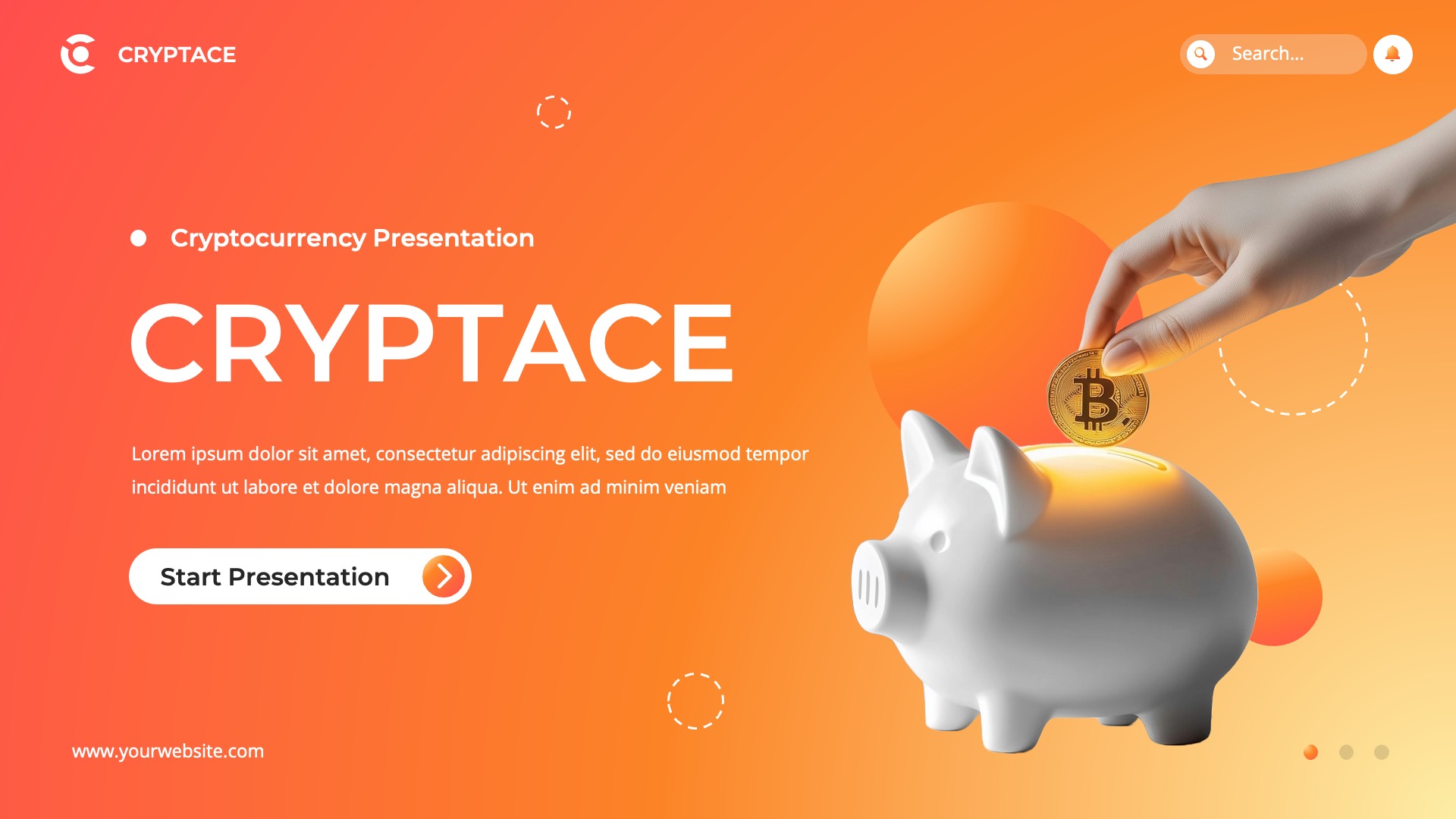 Cryptocurrency PowerPoint Template, Presentation Templates | GraphicRiver