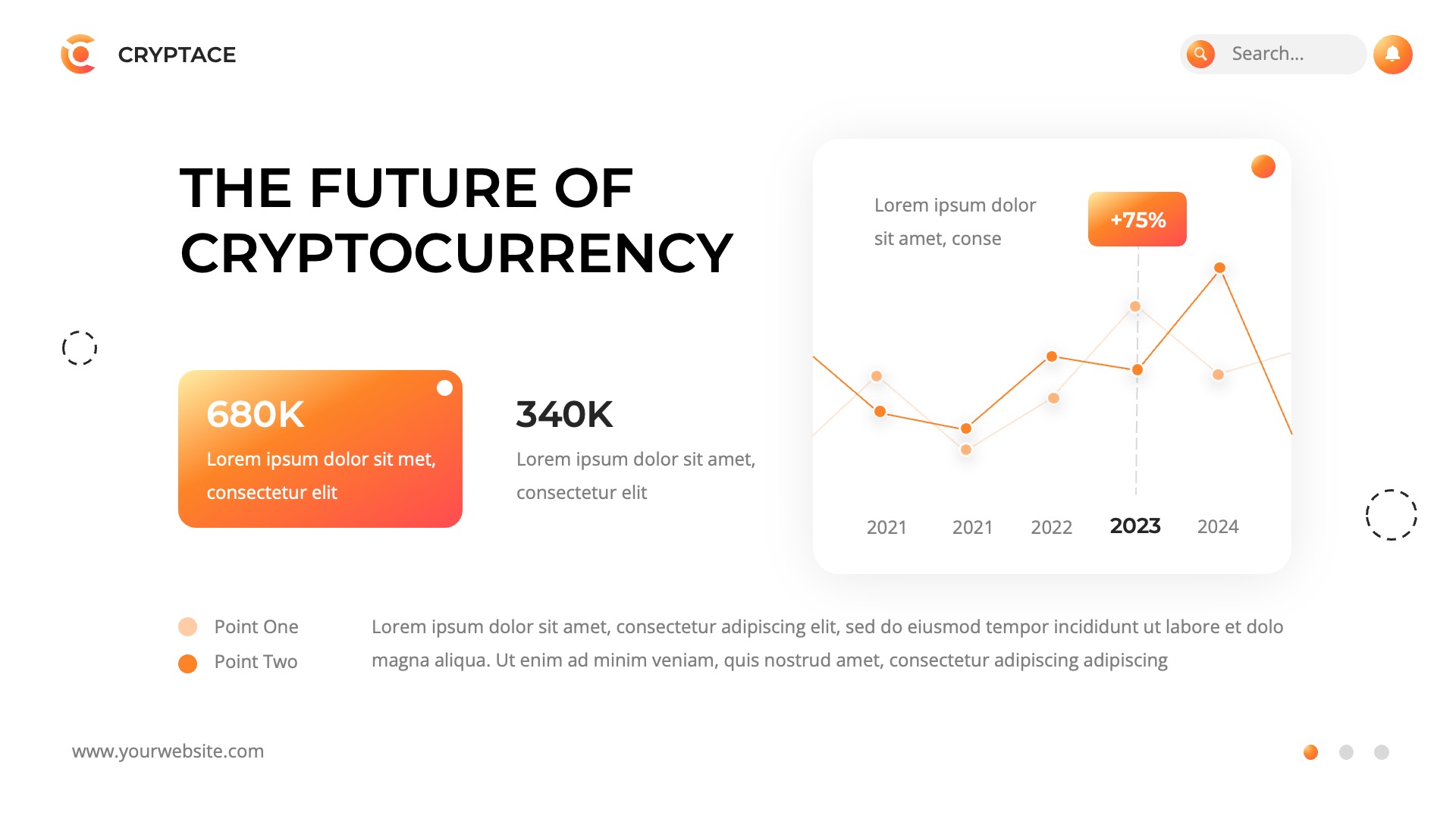 Cryptocurrency Google Slide Template, Presentation Templates | GraphicRiver