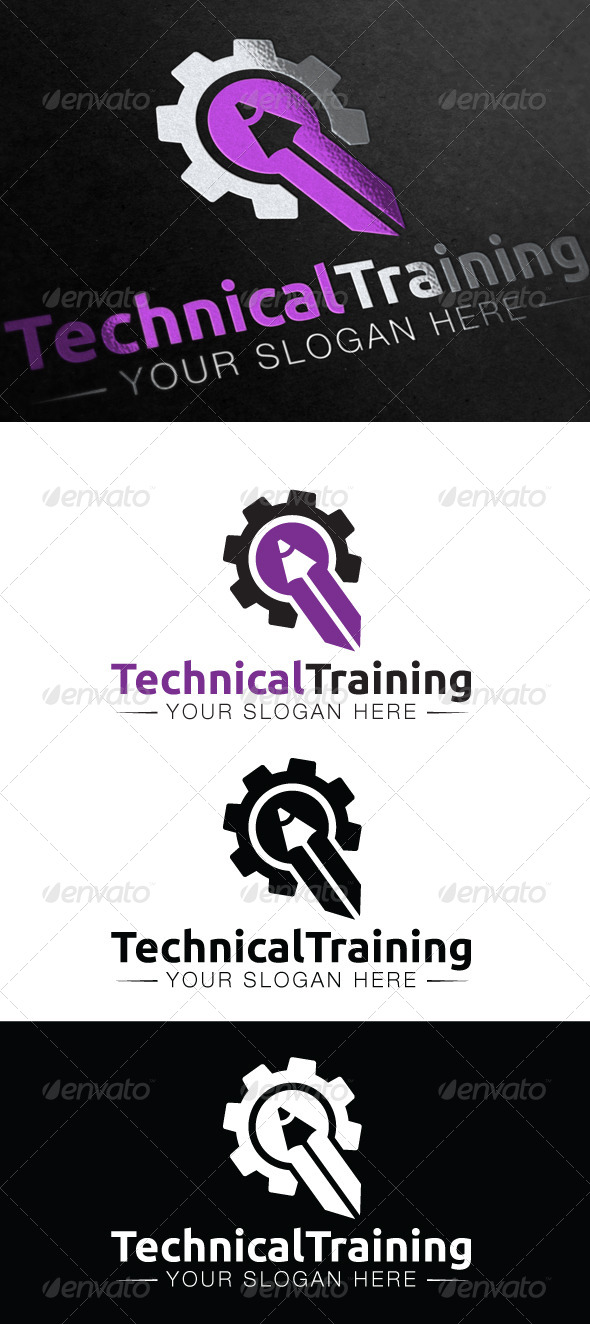 Technical Training Logo - Symbols Logo Templates
