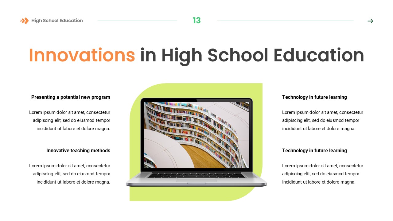High School Education Google Slide, Presentation Templates | GraphicRiver