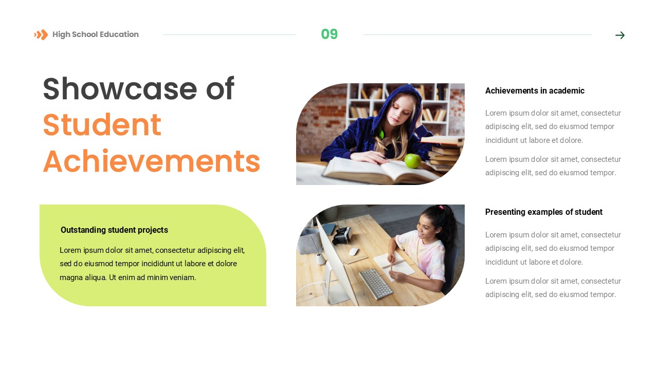 High School Education Google Slide, Presentation Templates | GraphicRiver
