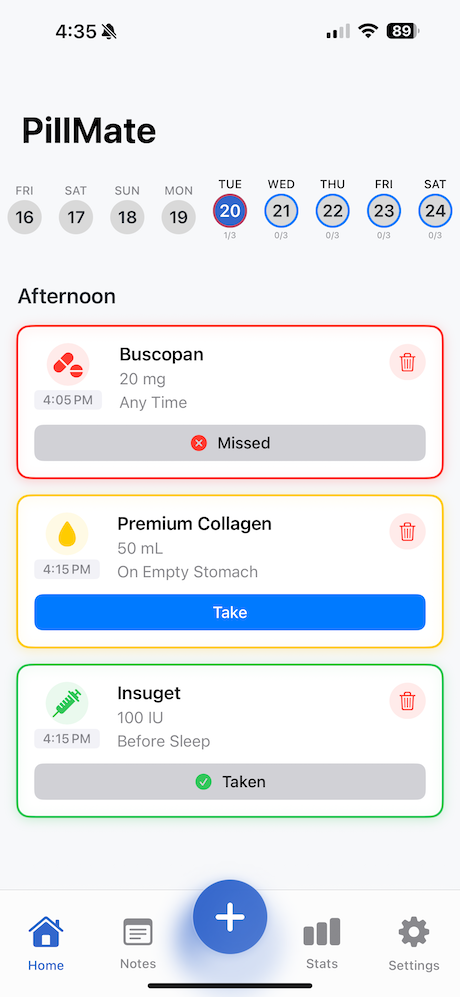 iOS 17 Swift Medicine Tracker App | Pill Reminder with Subscriptions ...