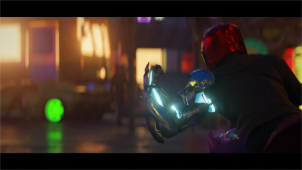 Riding Bike Logo Reveal Logo Stings template preview