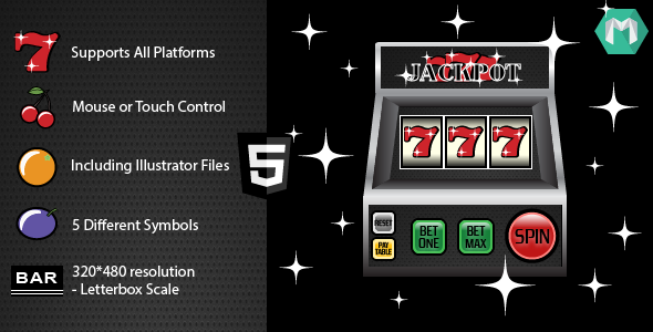 HTML5 Slot Machine: - CodeCanyon 5348533