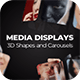 Media Displays - 3D Shapes and Carousels Media Displays - 3D Shapes and Carousels - VideoHive Item for Sale