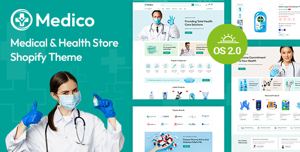 Medico – Medical and Healthcare Shopify 2.0 Responsive Theme