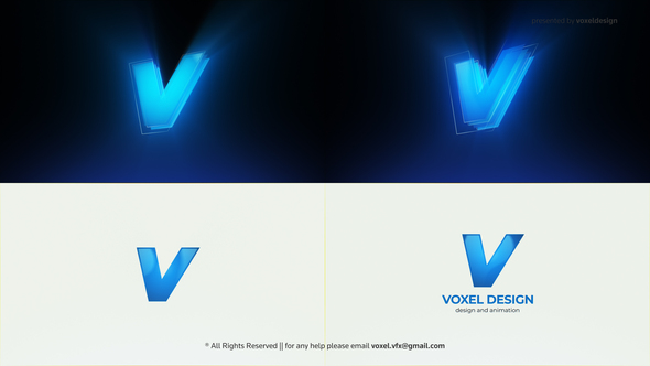 Classic Layers Logo Opener Logo Stings template preview