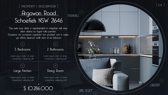 Immovable Property - Real Estate Product Promo template preview