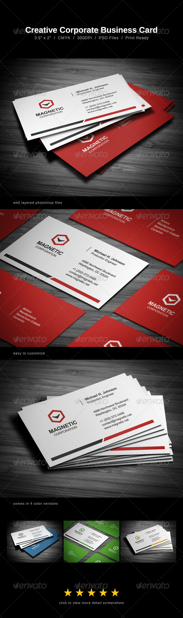 Creative Business Card - Corporate Business Cards