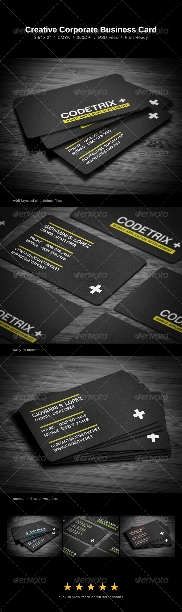 Creative Business Card - Creative Business Cards