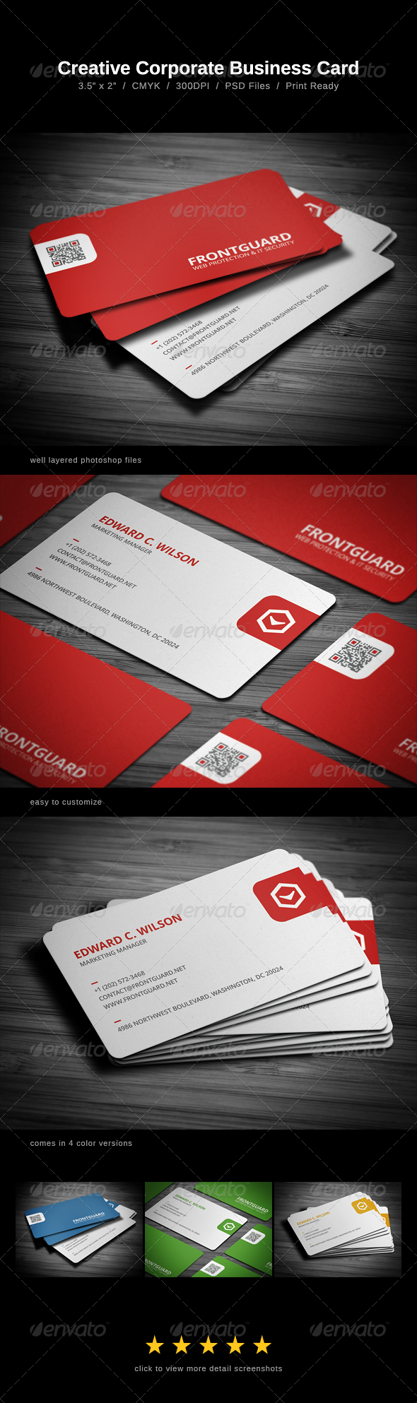 Creative Business Card - Print Templates