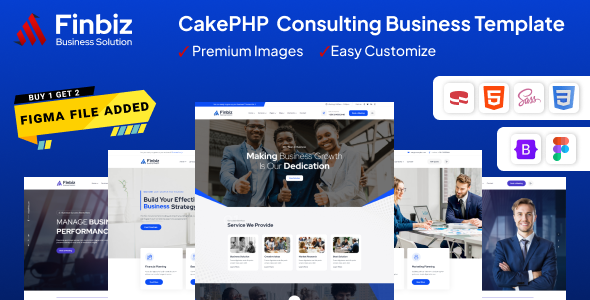 Finbiz – Business Consulting CakePHP Template