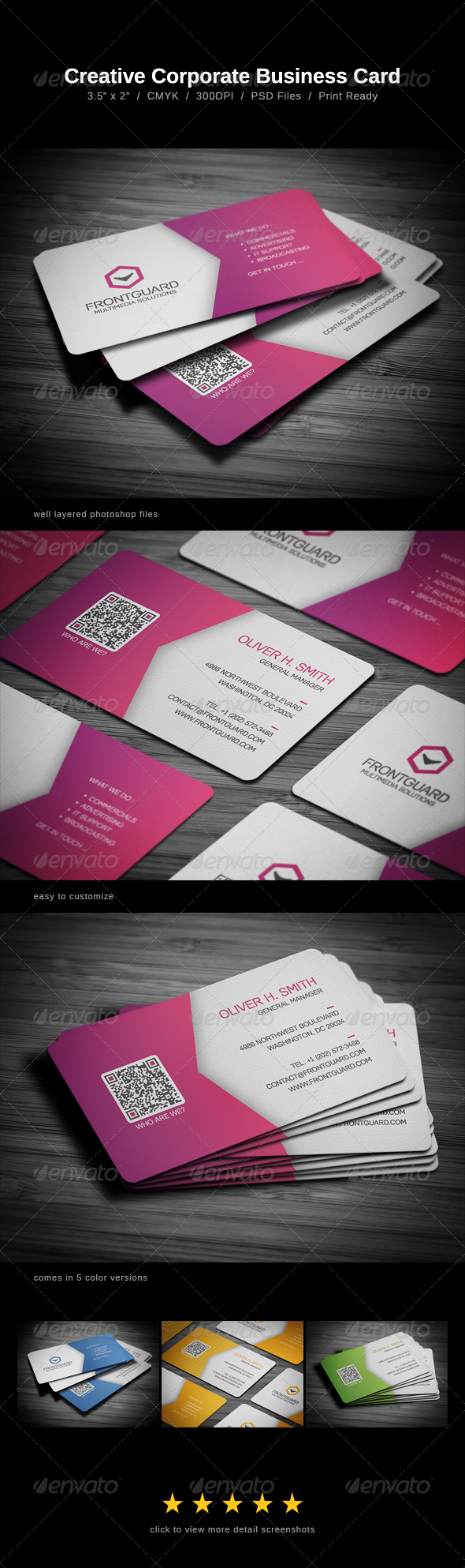 Creative Business Card - Corporate Business Cards