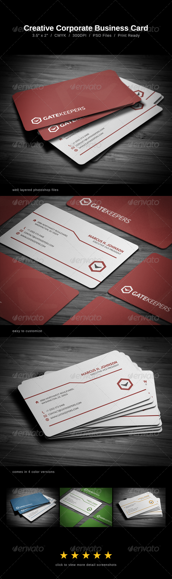 Creative Business Card - Corporate Business Cards