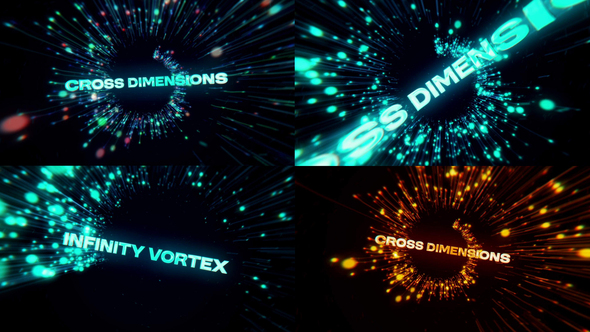 Infinity Vortex Premiere Pro template preview