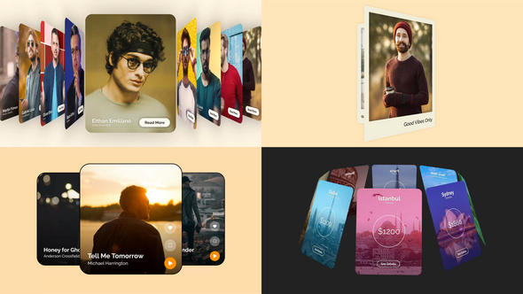 Carousel Animation Pack Openers template preview