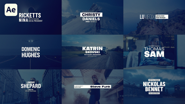 Titles Titles template preview
