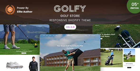 Golfy – Golf Store Shopify 2.0 Theme