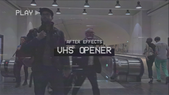 VHS Opener Openers template preview