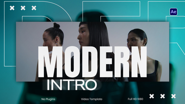 Modern Intro Openers template preview