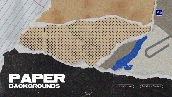 Paper Backgrounds Elements template preview