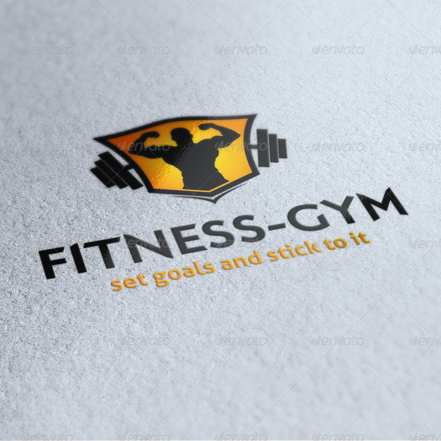 Fitness Gym Logo, Logo Templates | GraphicRiver