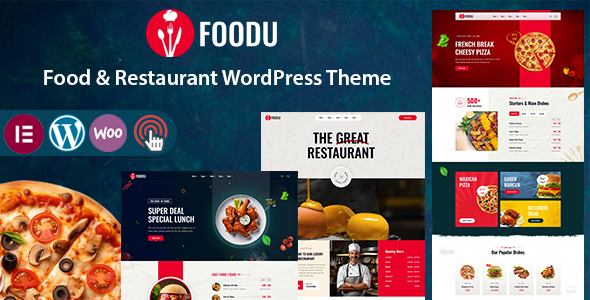 Foodu – Food & Restaurant WordPress Theme