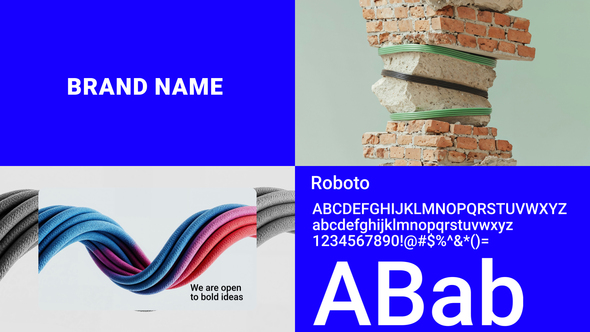 Brand Identity Reveal Logo Stings template preview