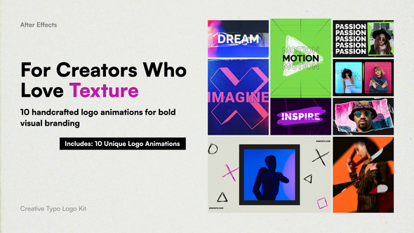 Creative Typo Logo Kit Openers template preview