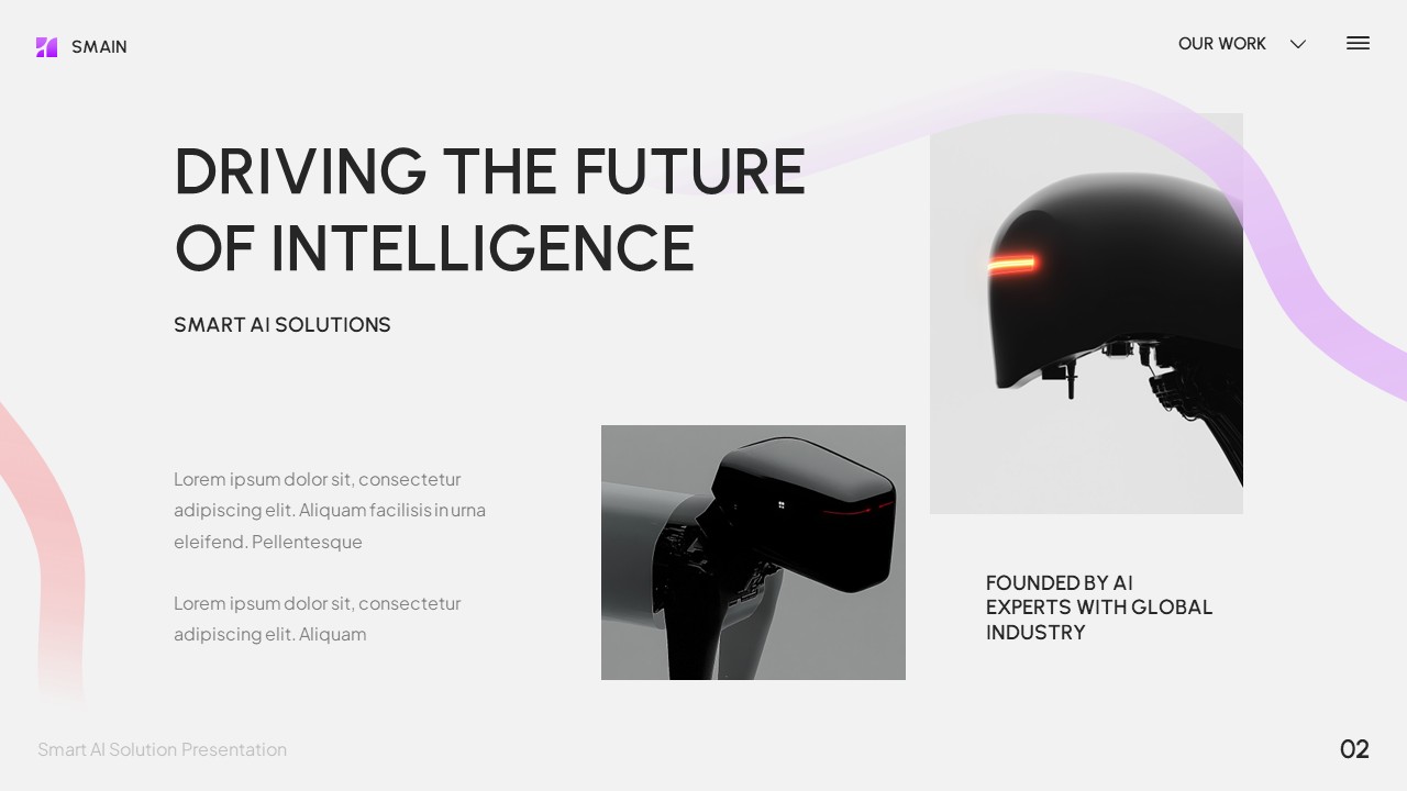 Smart AI Solution Powerpoint Template, Presentation Templates ...