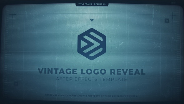 Techno Vintage Logo Logo Stings template preview