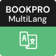 Multi Language Add-on for BookPro Plugin 