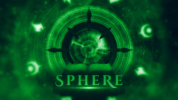 Magic Sphere Cinematic Trailer Titles template preview