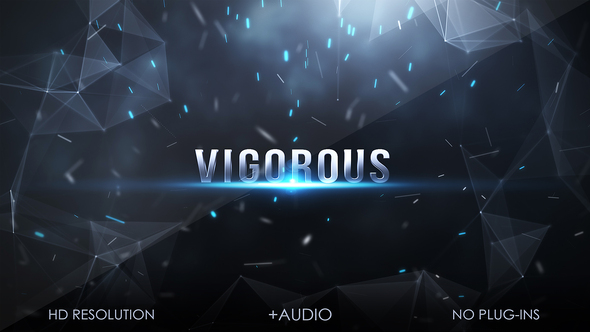 Cinematic Titles and Logo Intro Titles template preview