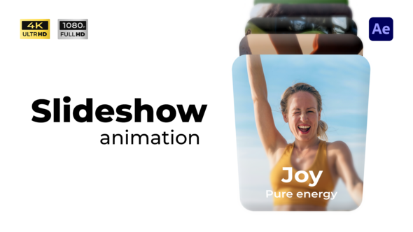 Card Flip Slideshow Elements template preview